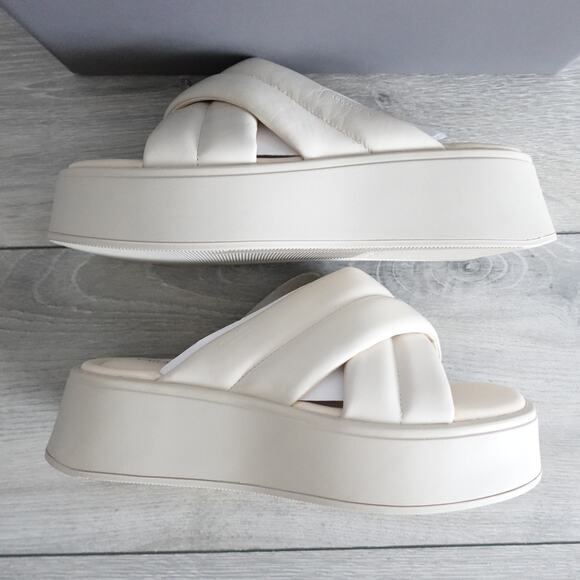 Vagabond Shoemakers Courtney Platform Sandals Off-White - Picture 11 of 16